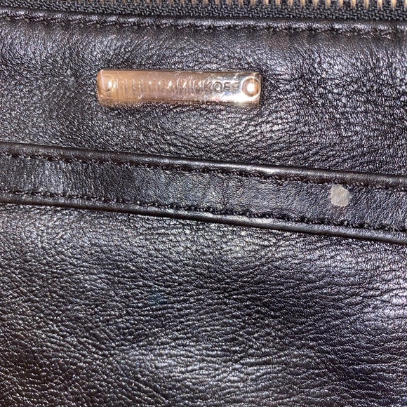 Rebecca minkoff crossbody fringe black bag with silver trim - Picture 11 of 13